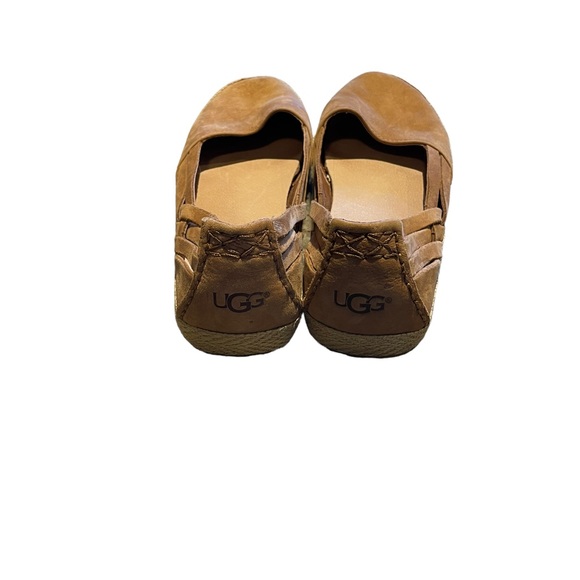 UGG Women’s Cicily Slip On Chesnut Nubuck Flats 9 US - Picture 4 of 6
